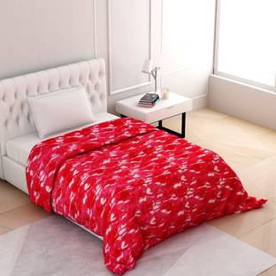 SPANGLE Printed Single Mink Blanket for  Heavy Winter