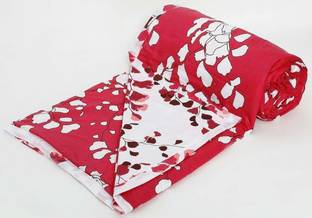 Trance Home Linen Printed Single Dohar for  Heavy Winter