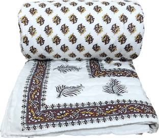 Qker Printed Double Quilt for  Heavy Winter