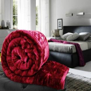 NANDAN JOY Floral Double AC Blanket for  Heavy Winter