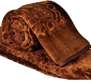 Convalexa Floral King Mink Blanket for  Heavy Winter