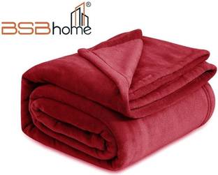 BSB HOME Solid Single AC Blanket for  Mild Winter