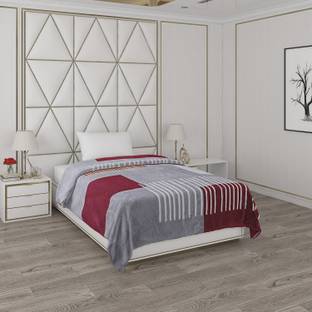 MONTE CARLO Printed Single Mink Blanket for  Heavy Winter