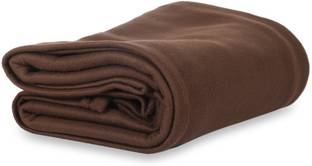 VORDVIGO Solid Single Fleece Blanket for  Mild Winter