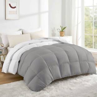Razzai Solid King Comforter for  Heavy Winter