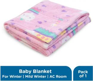 MeeMee Printed Single Blanket for  Mild Winter