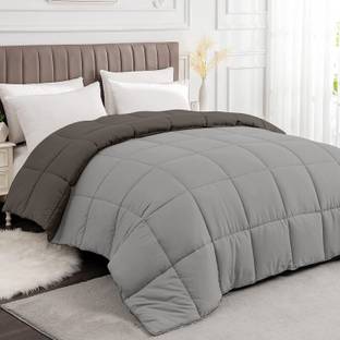Razzai Solid Queen Comforter for  Heavy Winter