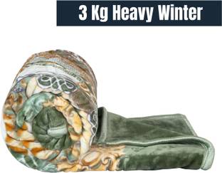 Deniyal ENTERPRISES Printed King Weighted Blanket for  Heavy Winter