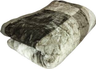 HOMIEE Floral Single Sherpa Blanket for  Heavy Winter