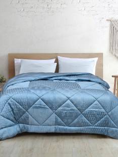 LINENWALAS Printed Single Comforter for  Heavy Winter