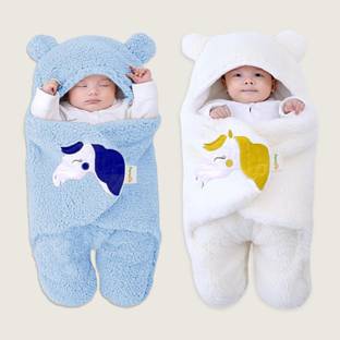 Oyo Baby Printed Single Fleece Blanket for  AC Room