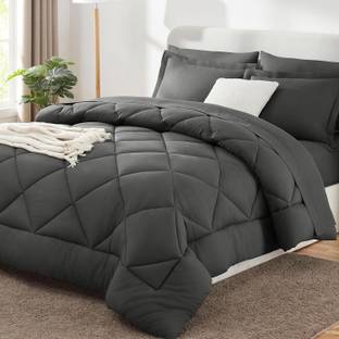 Shree Shyam Solid Single Comforter for  Heavy Winter