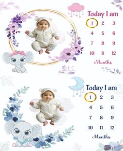Hoolloomooloo Self Design Crib Crib Baby Blanket for  AC Room