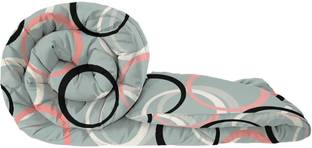 Floating Dreams Geometric Double AC Blanket for  AC Room