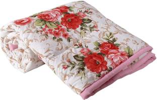 SECREATIONS Floral Double Dohar for  AC Room
