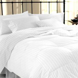 LINENWALAS Striped Double Duvet for  Heavy Winter