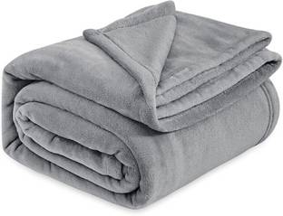 VAS COLLECTIONS Solid Single AC Blanket for  Heavy Winter