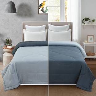 Furnishing Hut Solid Double Comforter for  Heavy Winter