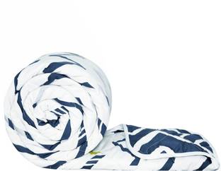 Divine Casa Printed Single Comforter for  Mild Winter
