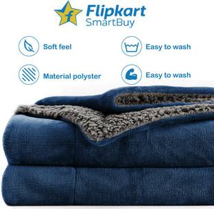 Flipkart SmartBuy Solid Double AC Blanket for  AC Room