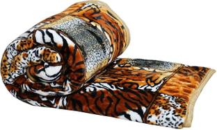 RIAN Animal Single Mink Blanket for  Heavy Winter