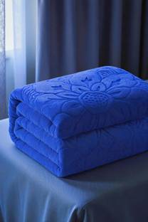 Changers Solid Double Mink Blanket for  Mild Winter