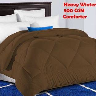 Relaxfeel Solid Double Comforter for  Heavy Winter