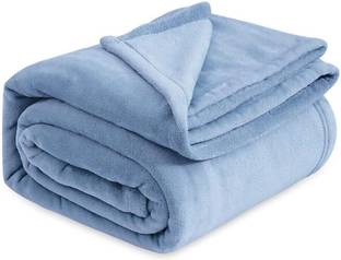 VAS COLLECTIONS Solid Single AC Blanket for  Heavy Winter