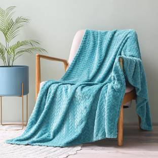 VAS COLLECTIONS Solid Single AC Blanket for  Heavy Winter