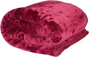 wear me Floral Single Mink Blanket for  Heavy Winter