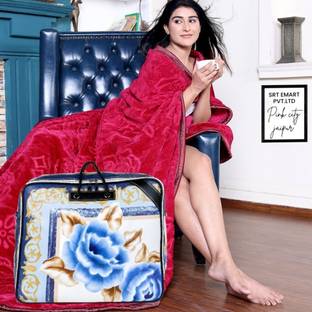 Deniyal ENTERPRISES Solid Double AC Blanket for  Heavy Winter