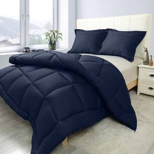 EVOL Solid Double Comforter for  Heavy Winter