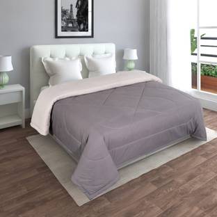ohello Solid Double Comforter for  AC Room