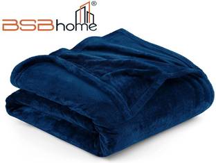 BSB HOME Solid Double AC Blanket for  Heavy Winter