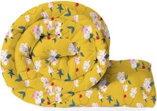 VAS COLLECTIONS Printed Single Comforter for  Heavy Winter