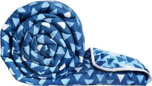 Divine Casa Printed Double Comforter for  Heavy Winter
