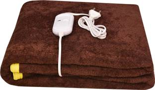 ARCOVA HOME Solid Single Electric Blanket for  Heavy Winter