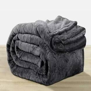 MAGICAL Floral Double Mink Blanket for  Heavy Winter