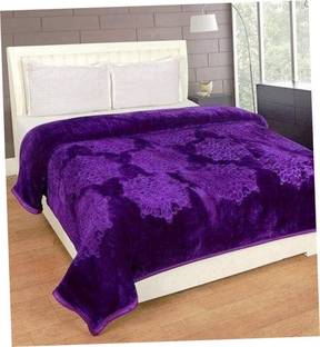 NAVEEN CREATION Printed Queen Mink Blanket for  Heavy Winter
