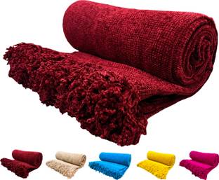 Fashion Throw Solid Crib Throw for  Heavy Winter