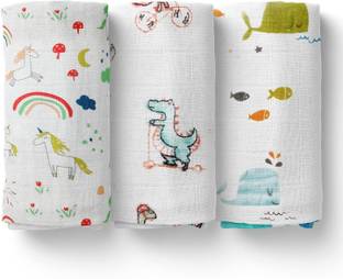 Mom's Home Animal Crib Swaddling Baby Blanket for  Heavy Winter
