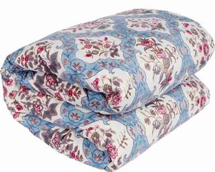 Comfowell Printed Single Quilt for  Heavy Winter