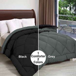 BSB HOME Solid Double Comforter for  Mild Winter