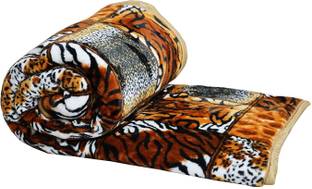 RIAN Animal Single Mink Blanket for  Heavy Winter