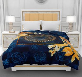 SPANGLE Printed Double Mink Blanket for  Heavy Winter