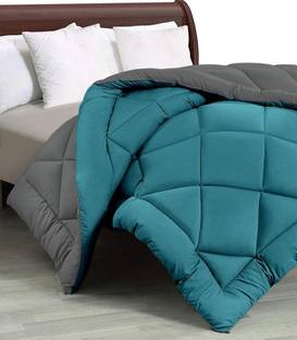 Comfowell Solid King Quilt for  Heavy Winter