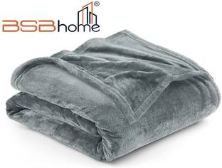 BSB HOME Solid Single AC Blanket for  Heavy Winter