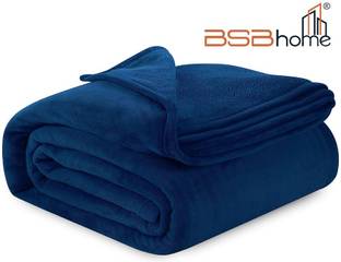 BSB HOME Solid Single AC Blanket for  Heavy Winter