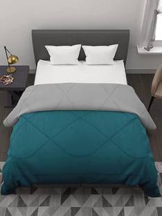 Comfowell Solid Single Comforter for  Heavy Winter