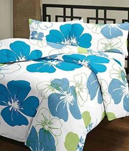 SECREATIONS Floral Double Dohar for  Mild Winter